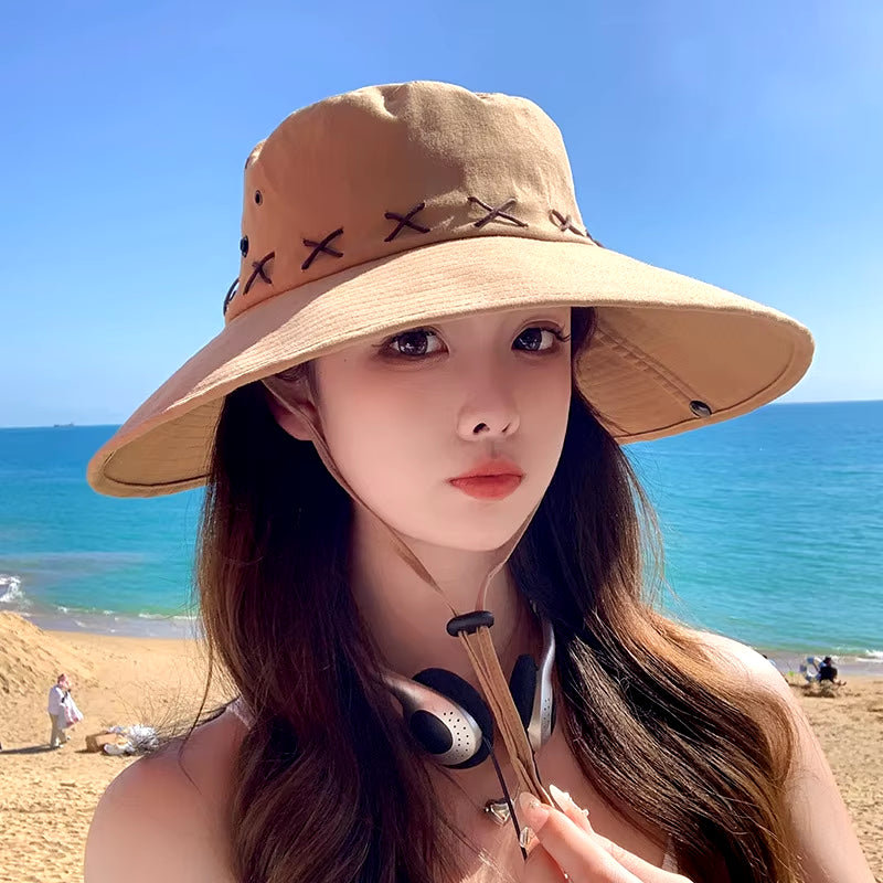 Women's Wide Brim Sun Hat