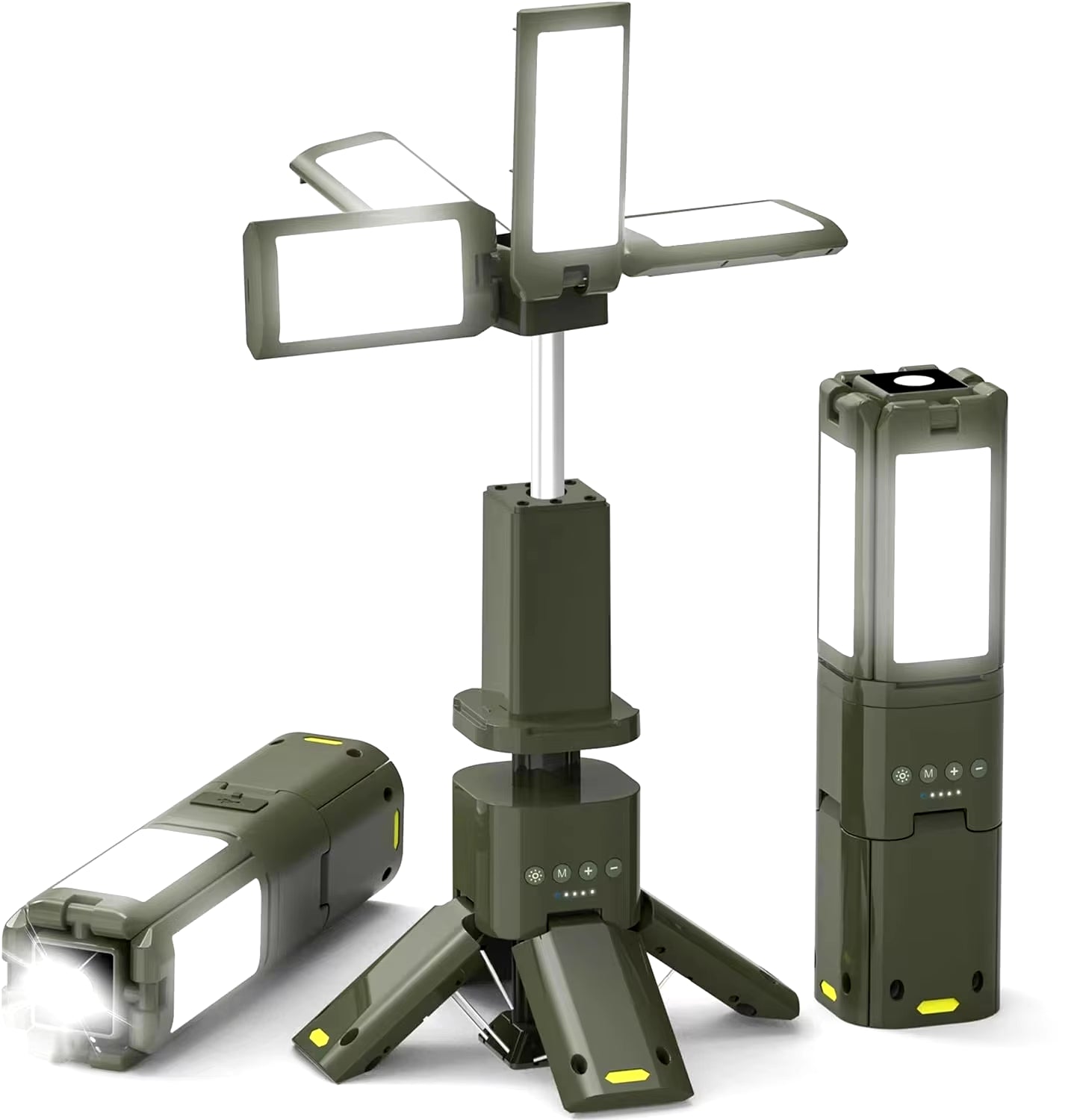 Rechargeable Super Bright 6000 LM Outdoor Tent Lamp