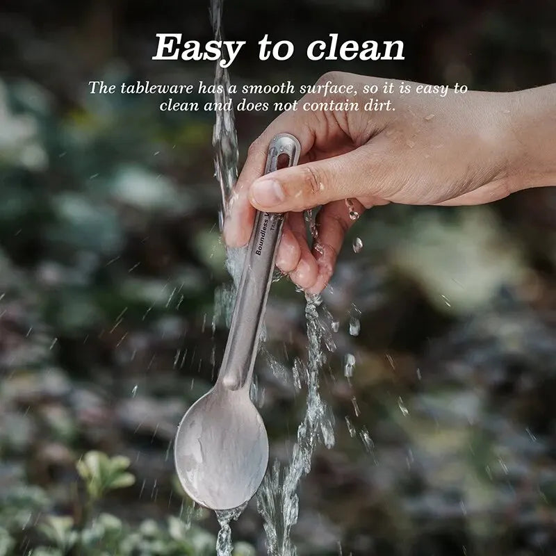 Boundless Voyage Titanium Flatware