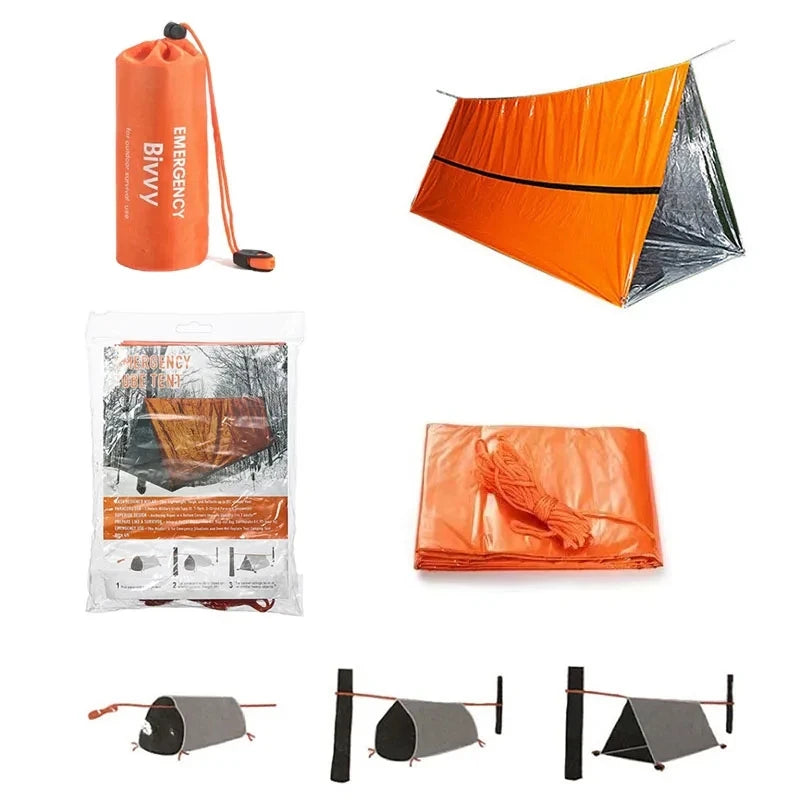 2-Person Emergency Mylar Survival Tent