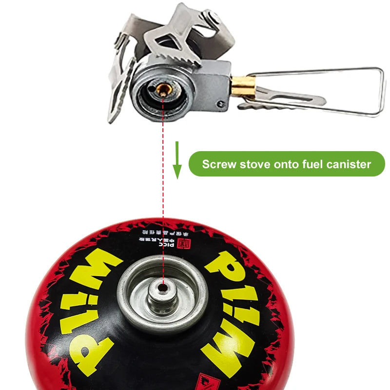 BRS 3000T Mini Titanium Camping Gas Burner