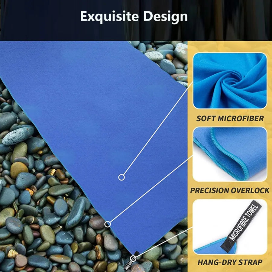 Quick-Drying Microfiber Sports Towel