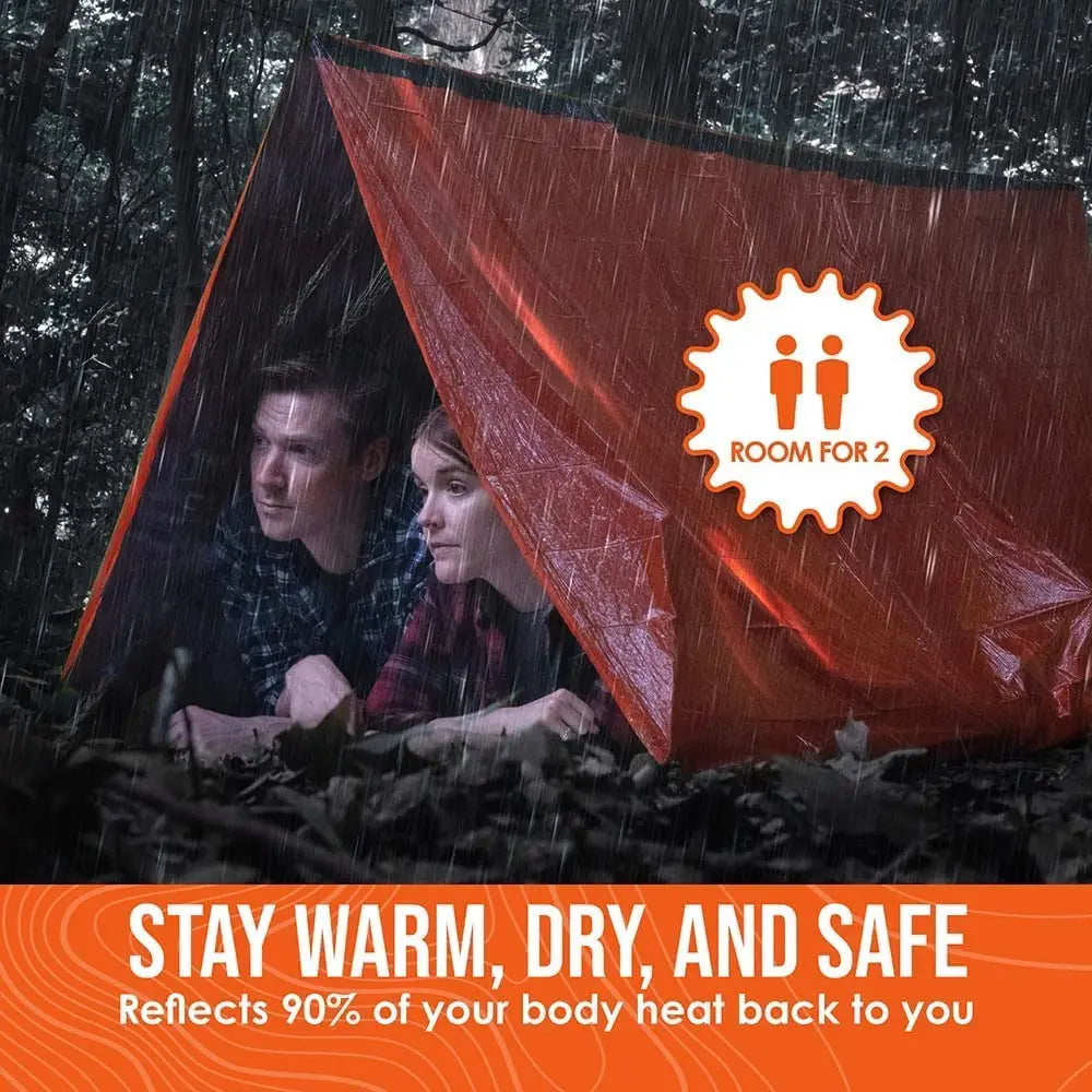 2-Person Emergency Mylar Survival Tent
