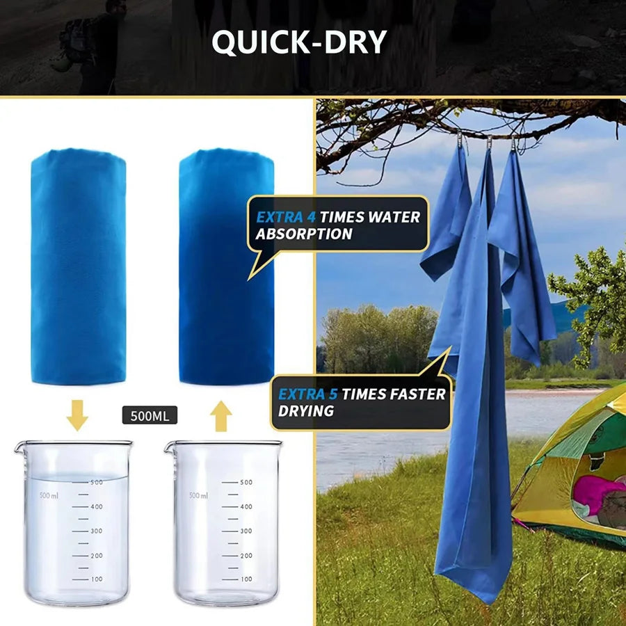 Quick-Drying Microfiber Sports Towel