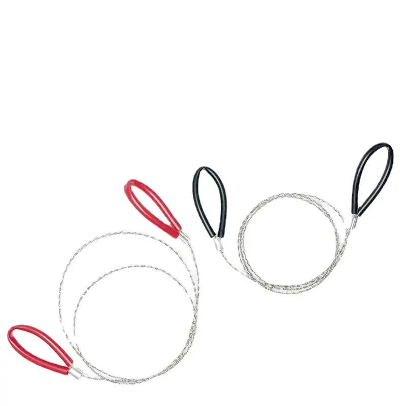 Compact Wire Rope Saw – Ideal for Camping, Survival, and Outdoor Use