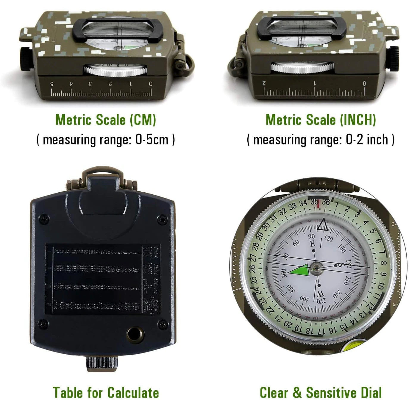 Tactical High Precision Compass