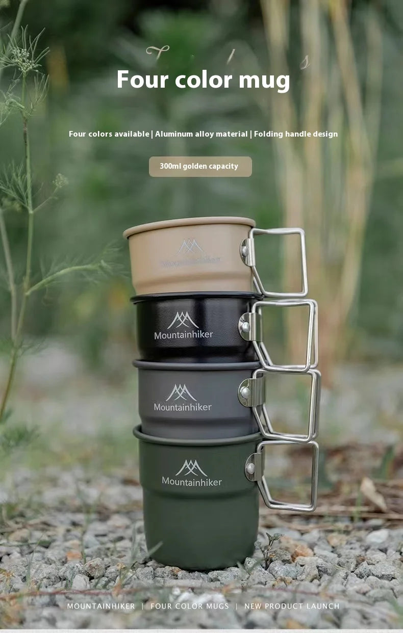 Mountainhiker 10oz Aluminum Camping Cup