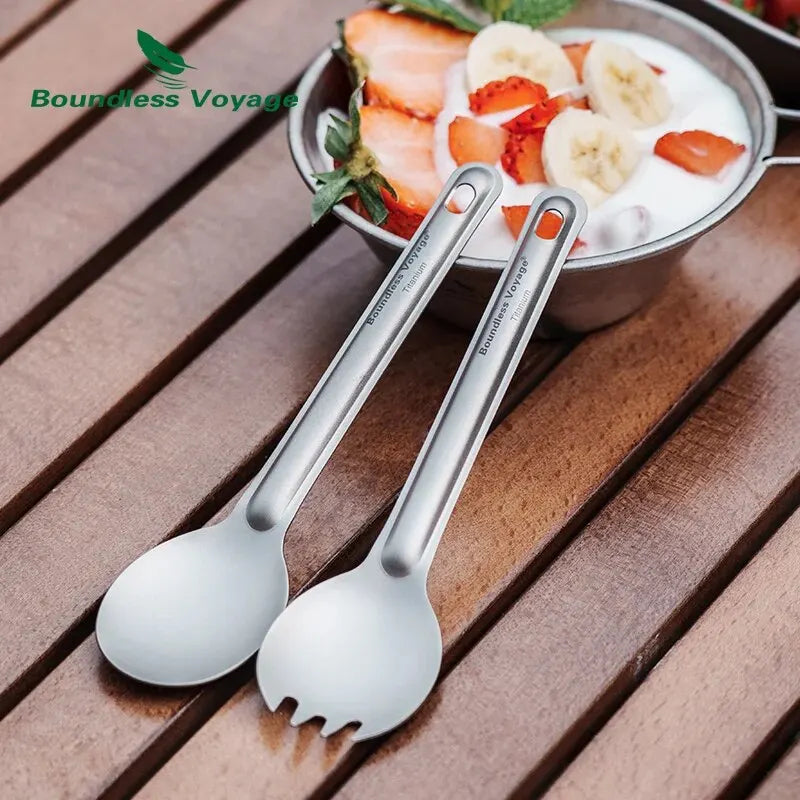 Boundless Voyage Titanium Flatware