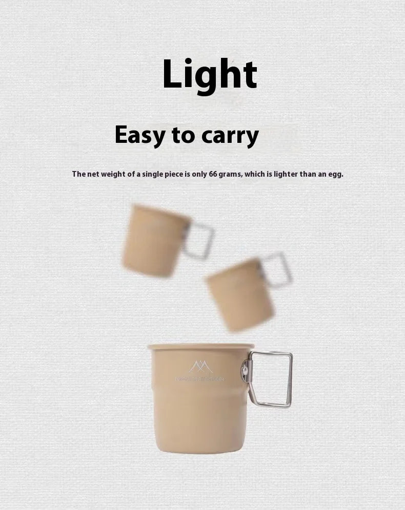 Mountainhiker 10oz Aluminum Camping Cup