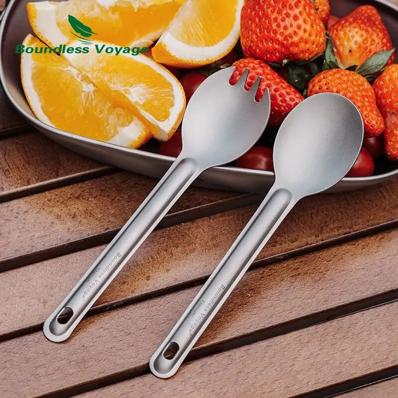 Boundless Voyage Titanium Flatware