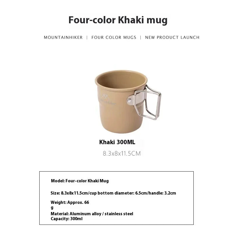 Mountainhiker 10oz Aluminum Camping Cup