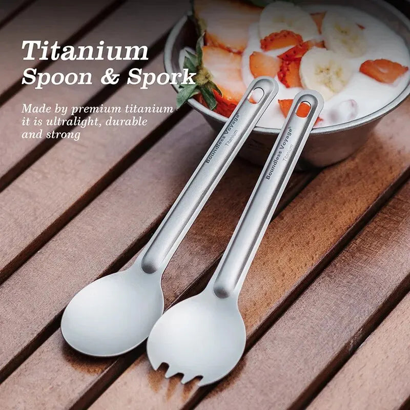 Boundless Voyage Titanium Flatware