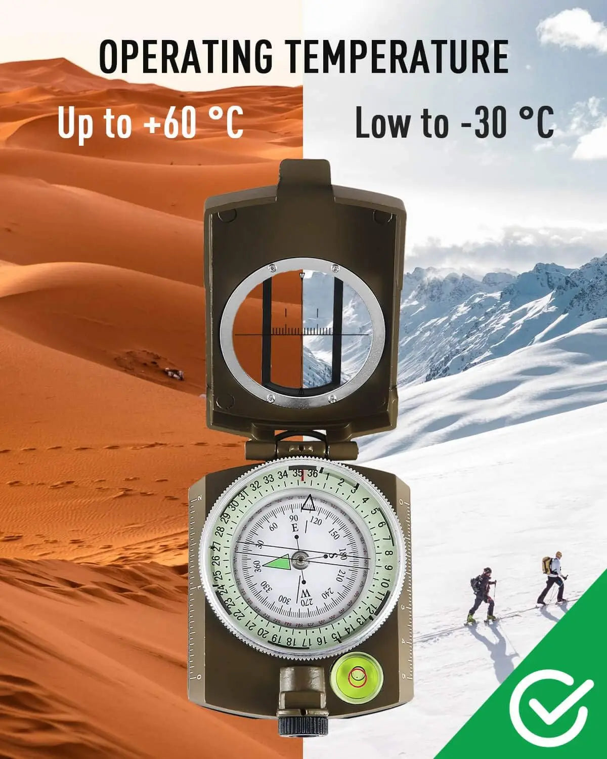 Tactical High Precision Compass