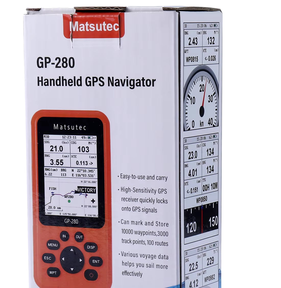 Matsutec GP-280 Handheld GPS Navigator