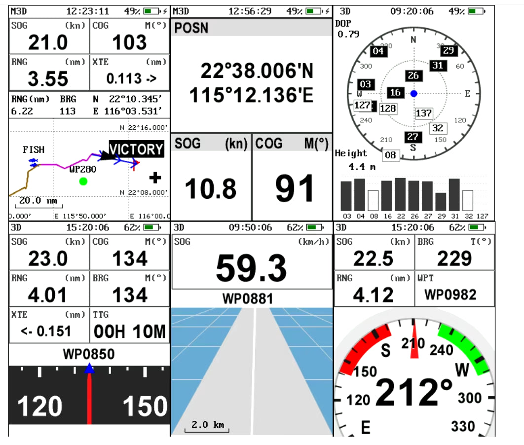 Matsutec GP-280 Handheld GPS Navigator