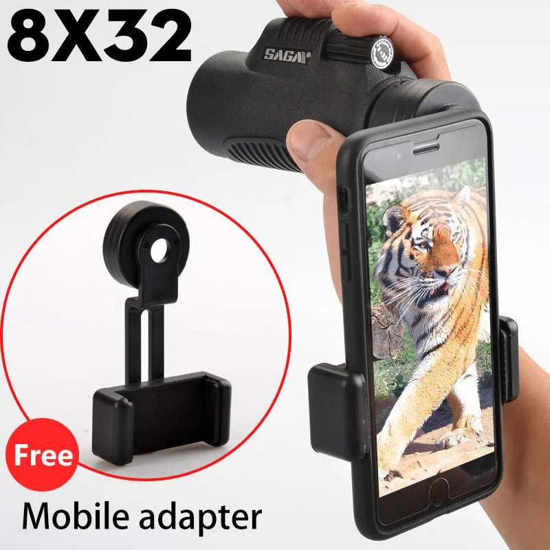 SAGA BAK4 8x32 Mini Monocular