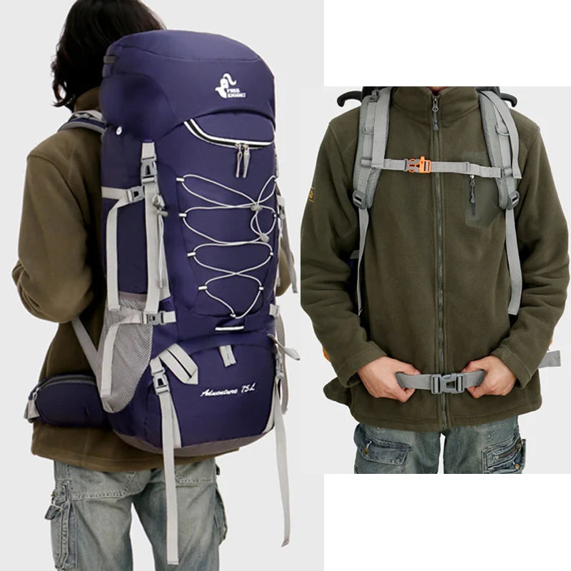 75L Mountaineering Trekking Backpack