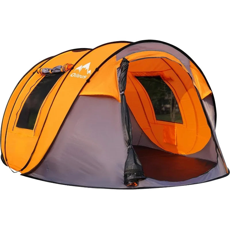 Oileus Pop Up Instant Setup 6 Person Tent