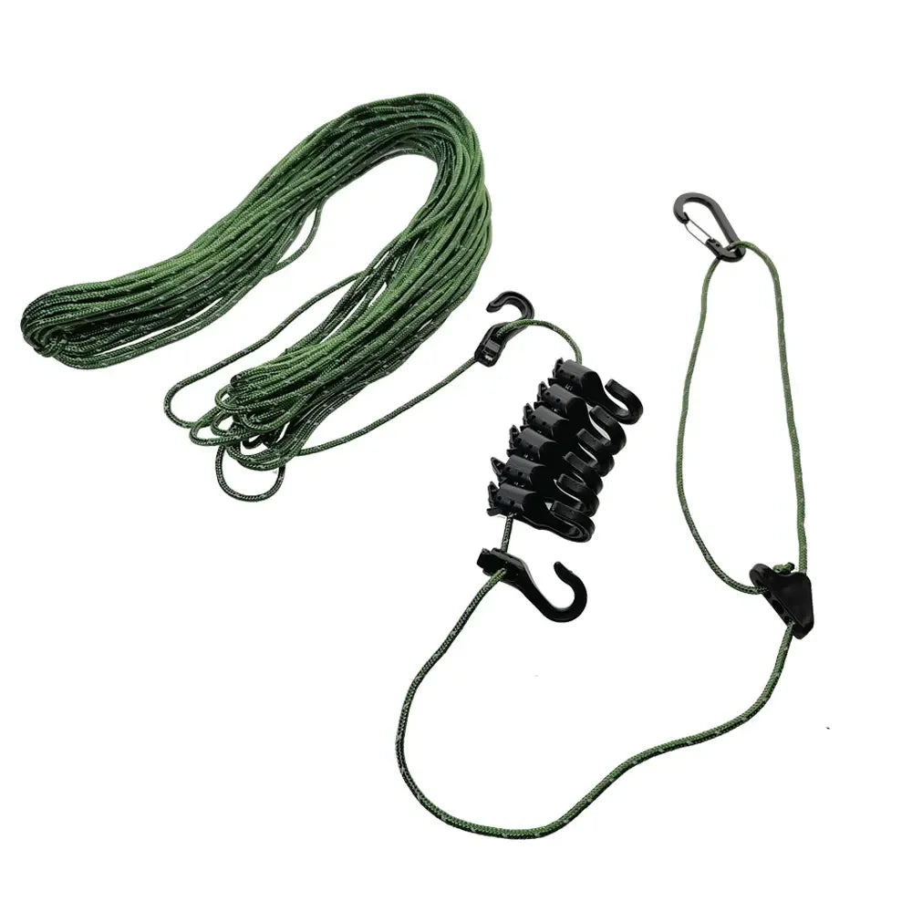 3.5m - 5m Camping Clothesline