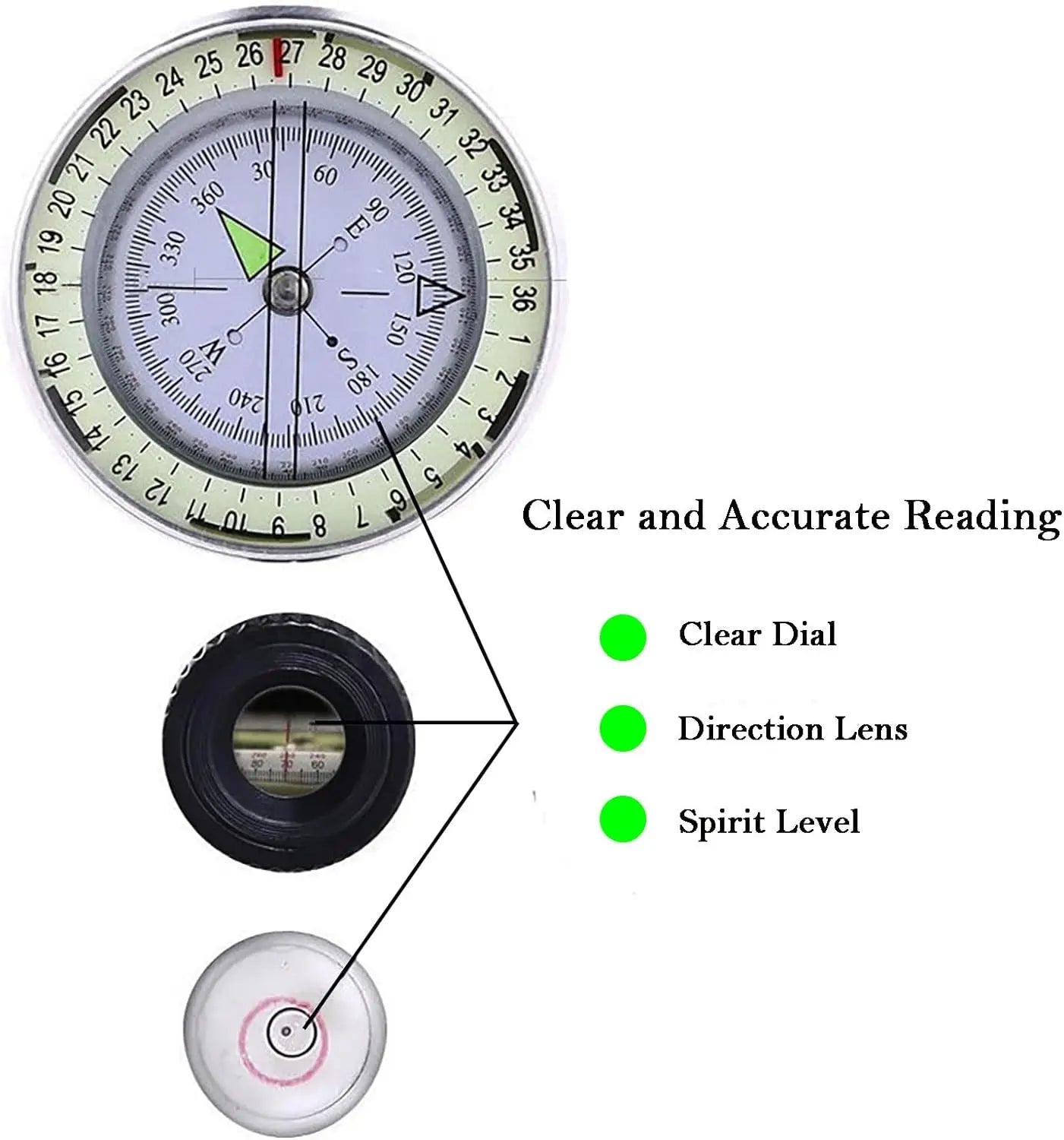 Tactical High Precision Compass
