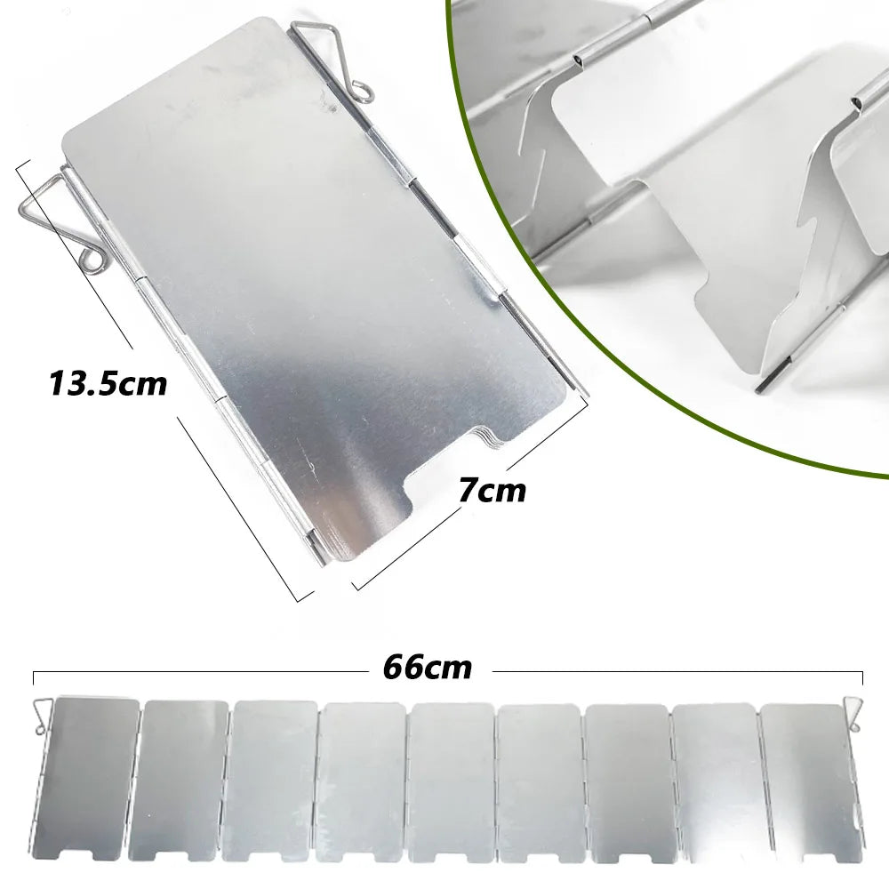 Foldable Camp Stove Wind Screen