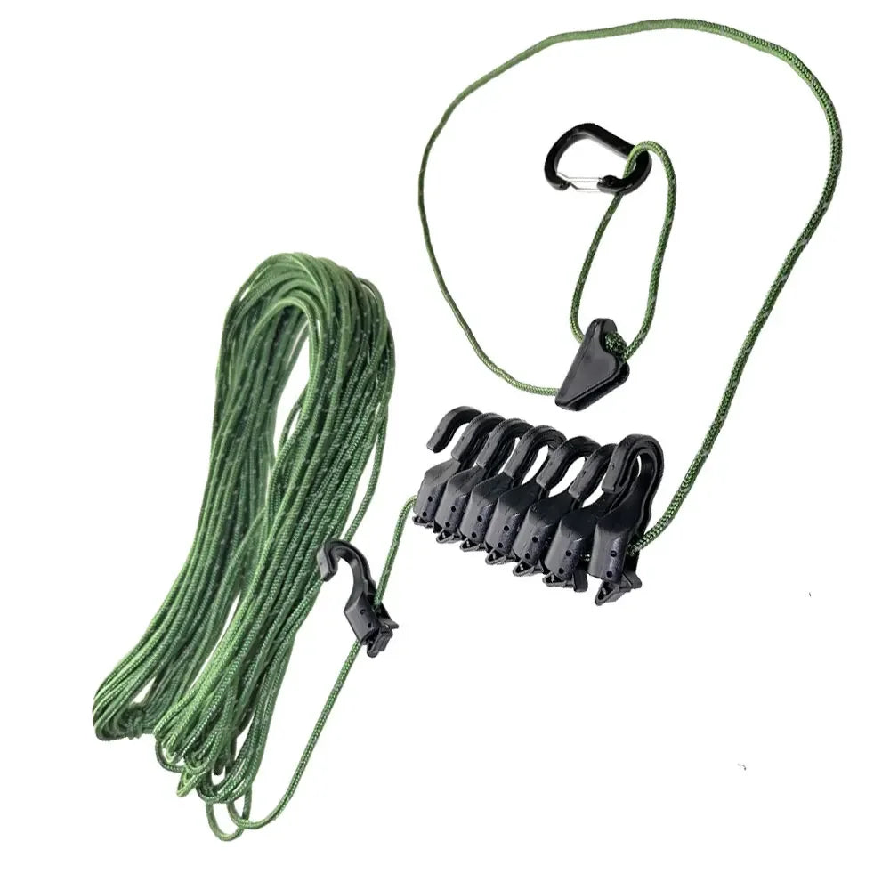 3.5m - 5m Camping Clothesline