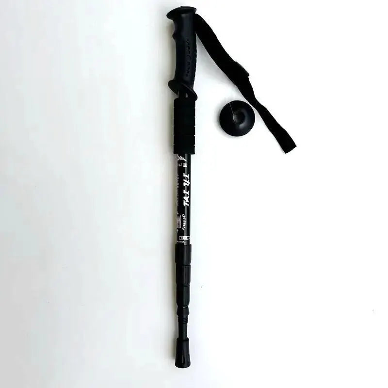 Shock Absorbing Collapsible Ultralight Hiking Pole