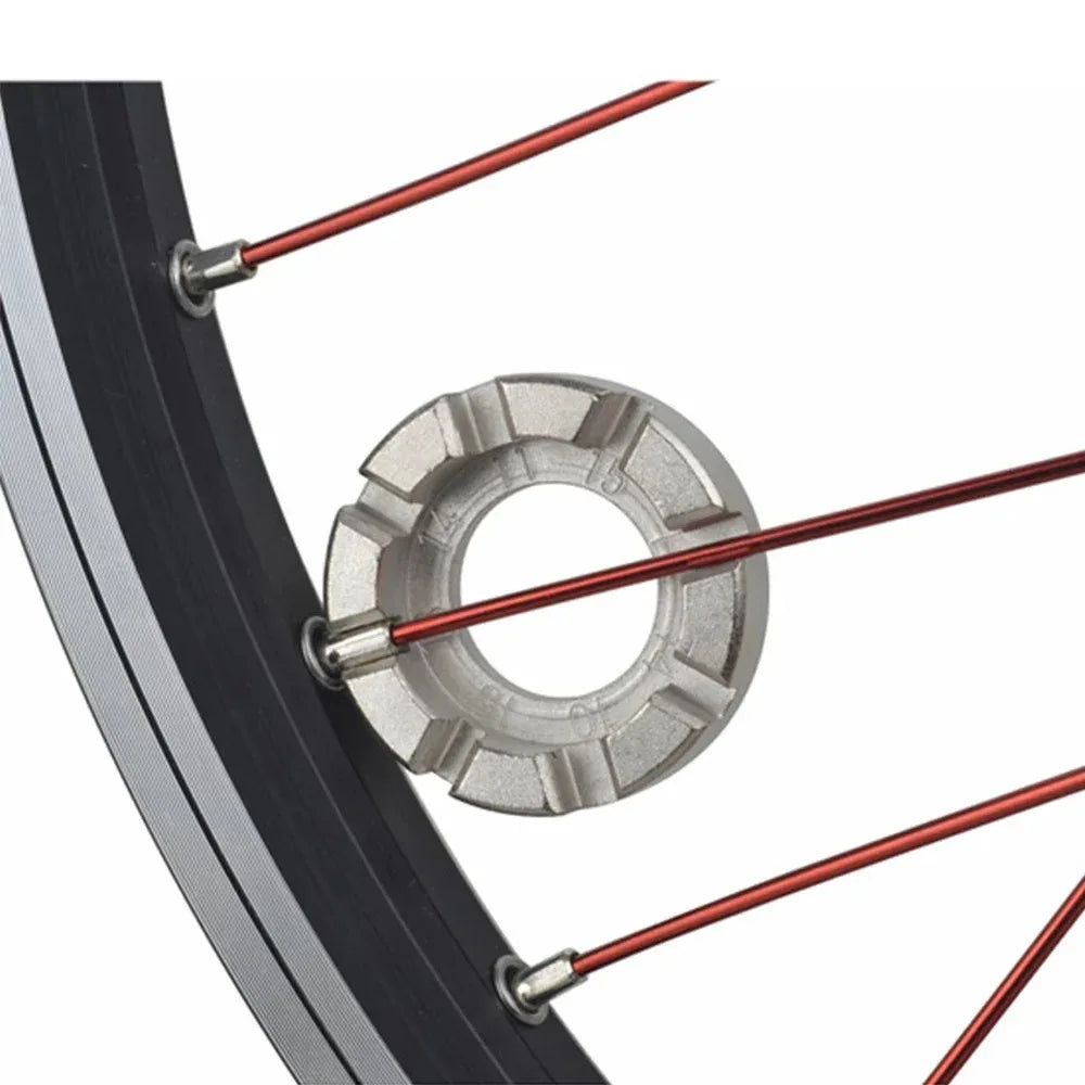 Spoke Wrench Spoke Tool, 6 Sizes in One Bicycle Spoke Wrench