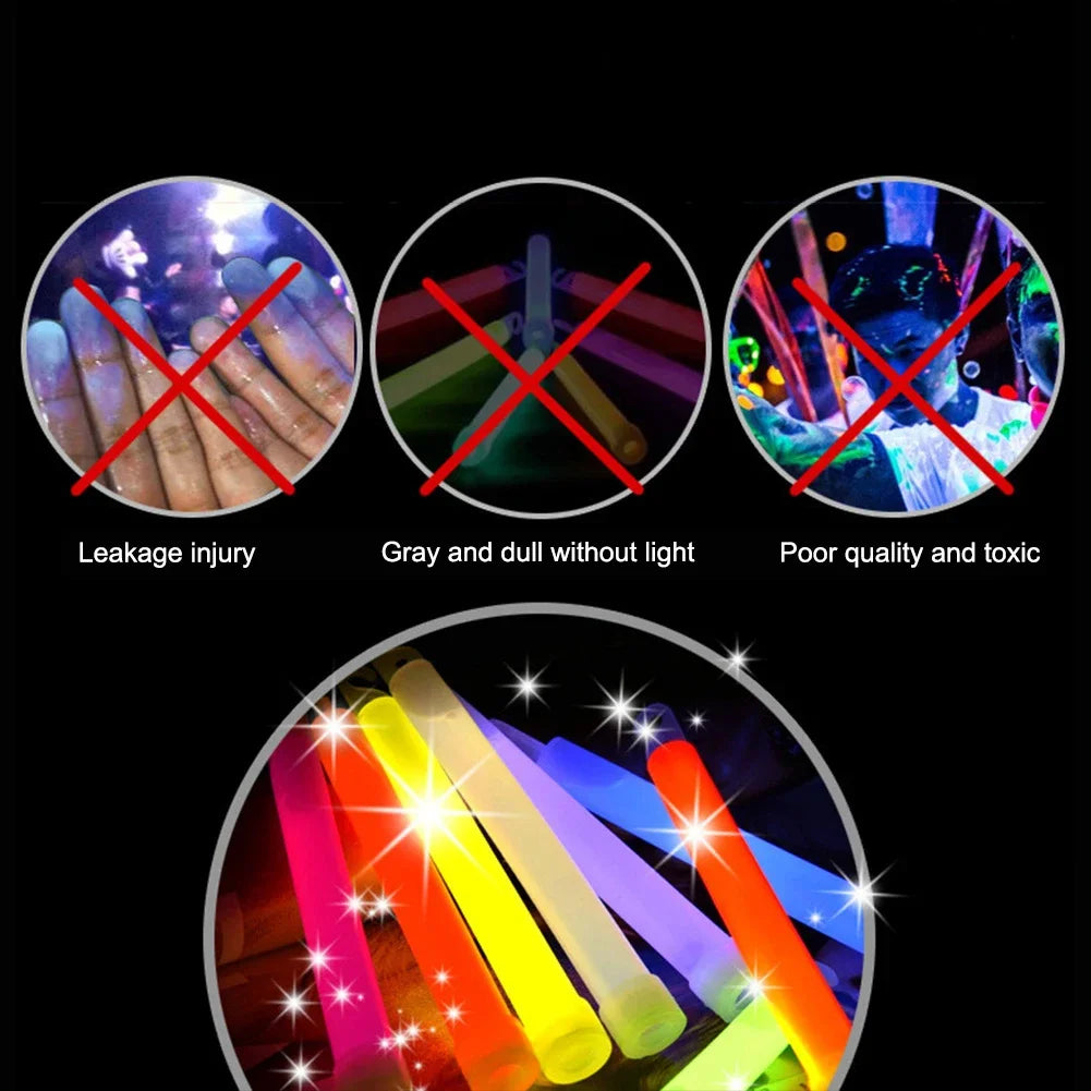 Glo-Right Glow Light Stick 5pc or 10pc