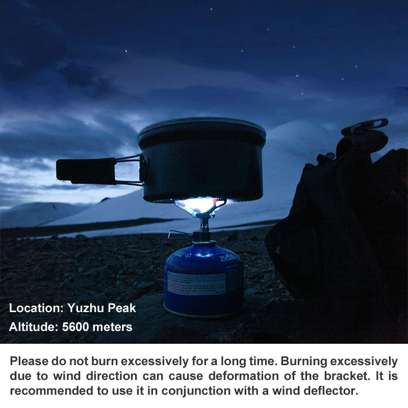 BRS 3000T Mini Titanium Camping Gas Burner