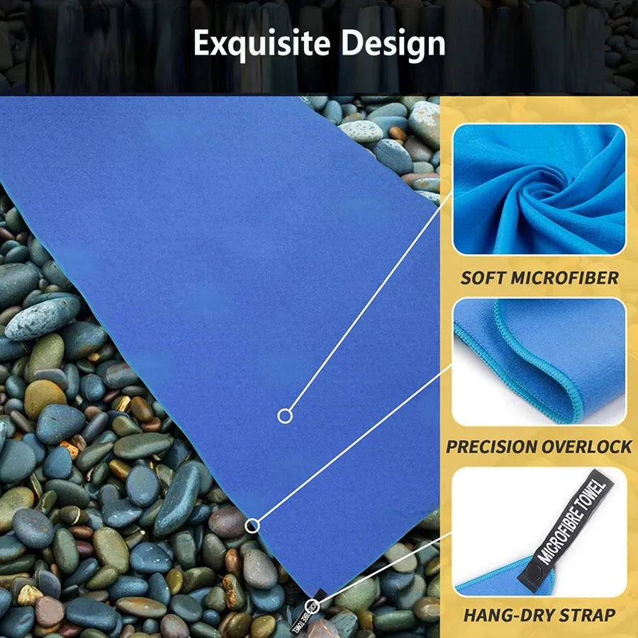Quick-Drying Microfiber Sports Towel